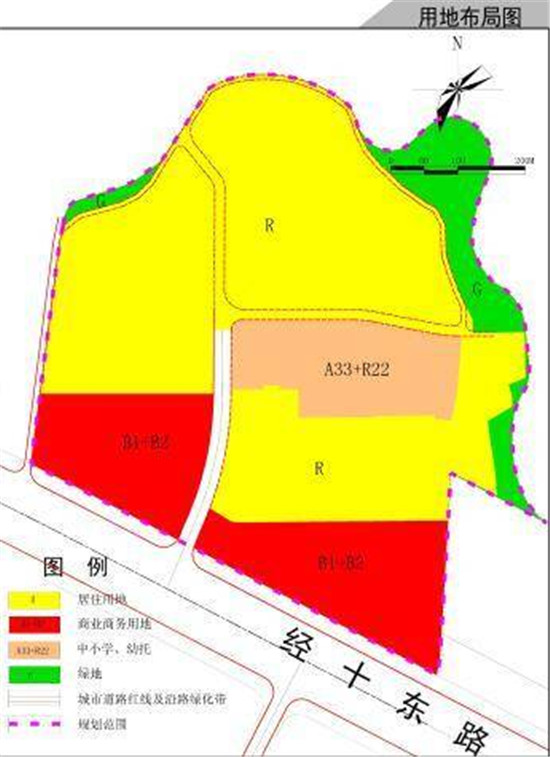 济南唐冶片区部分用地规划敲定,性质以居住,商业商务为主