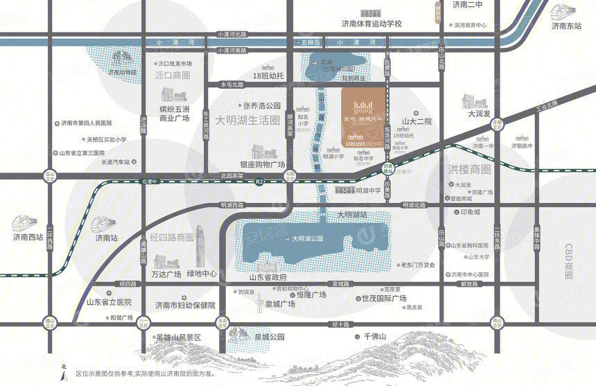 
                            金地明湖樾 