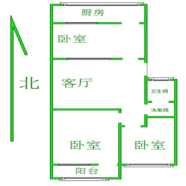 万科雪山城 精装正规三室 新房