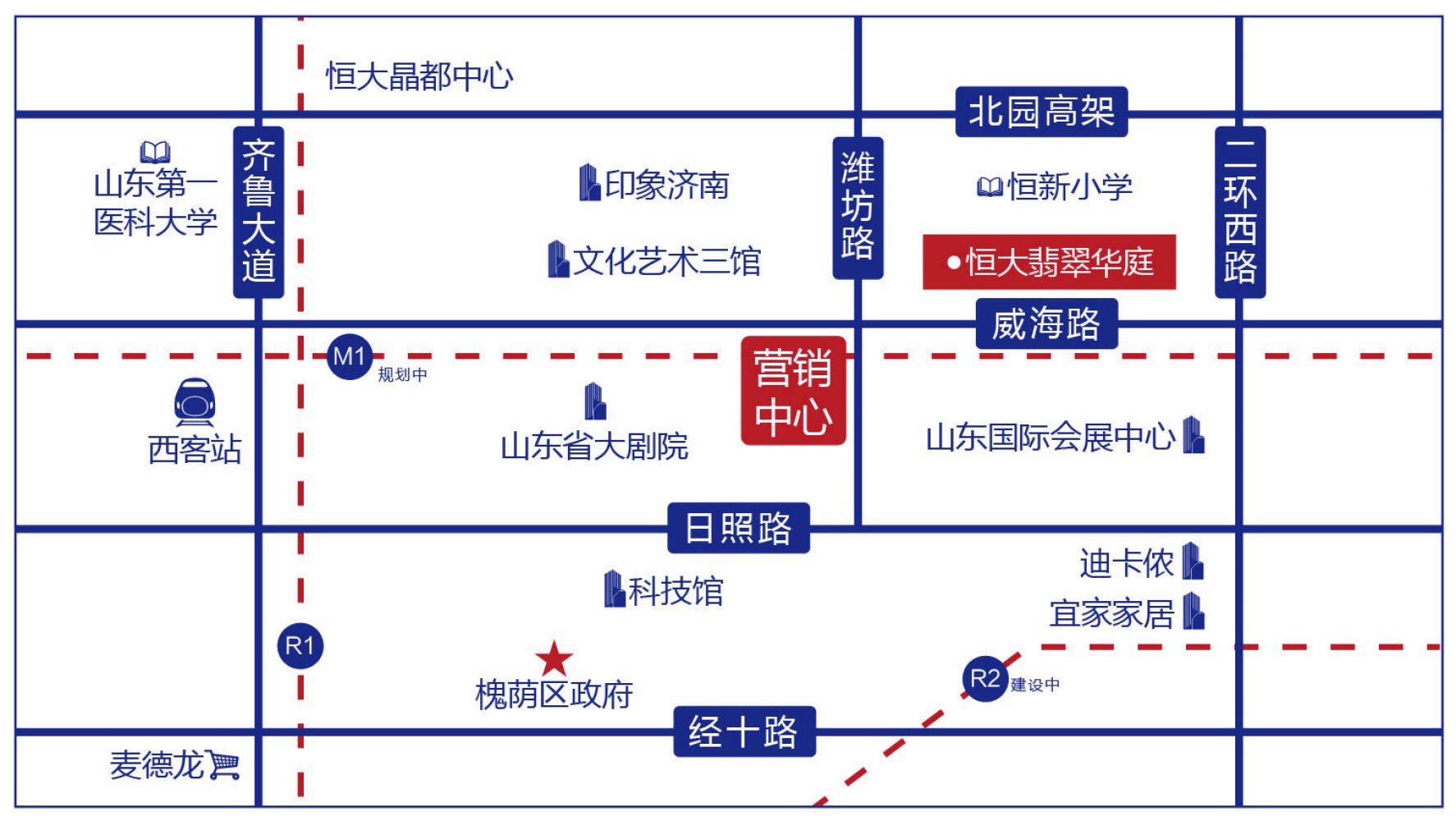 西部核心区域，商业办公商住公寓