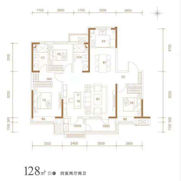 济南和唐悦色户型图128.png