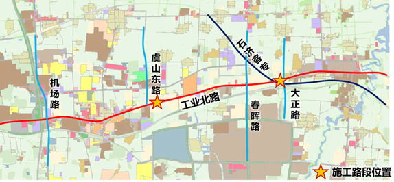 济南工业北路施工.png