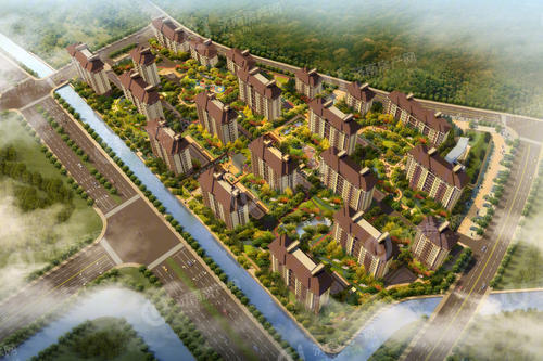 济高·观山悦高品质住宅项目位于园博园西南邻创新谷生态住区