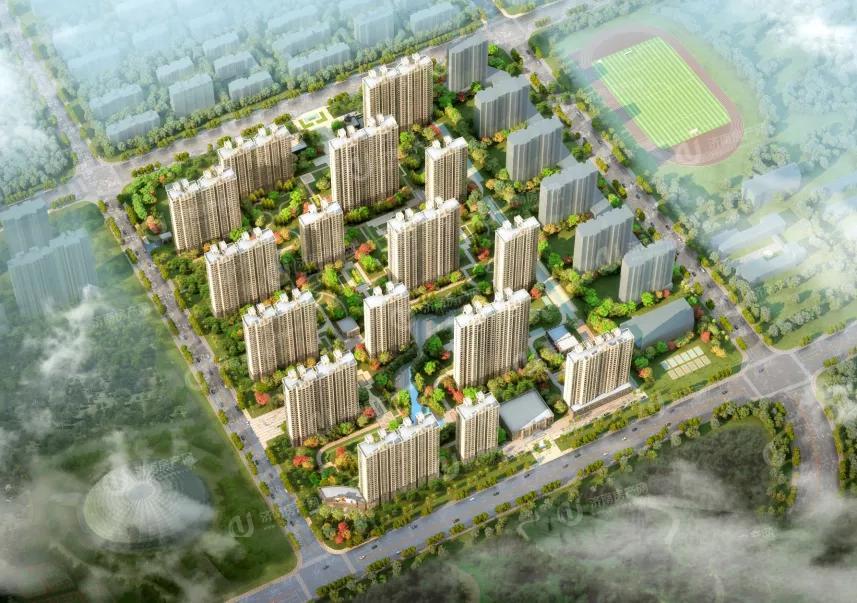 济南市章丘区山水泉城尙城效果图1