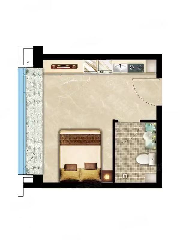 章丘大友中心户型图4