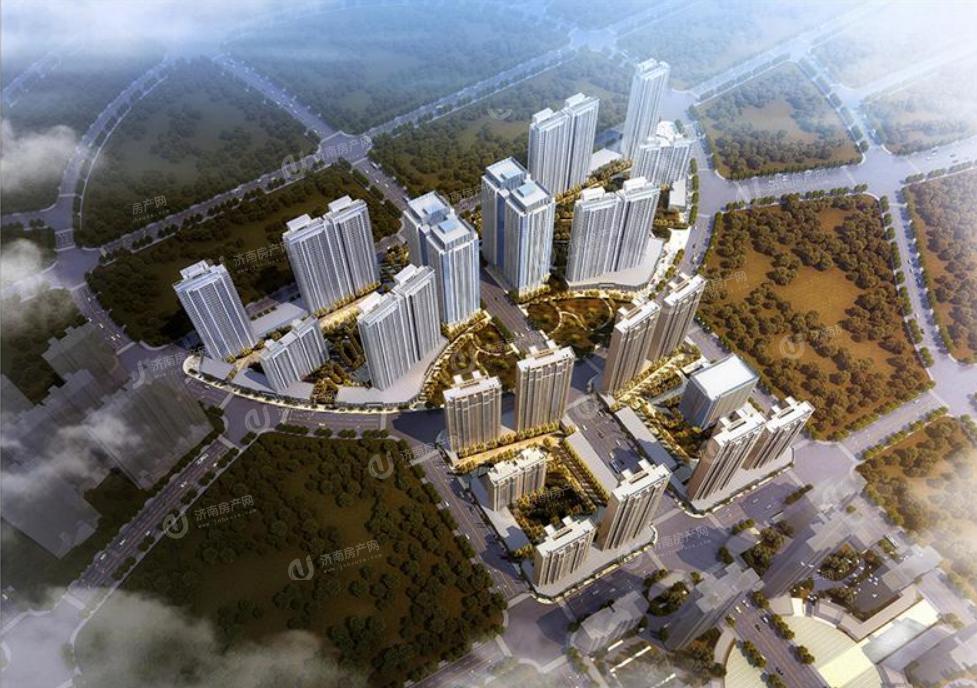 济南历城区张马屯璟樾花园公寓效果图1