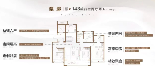 银丰御玺户型图2