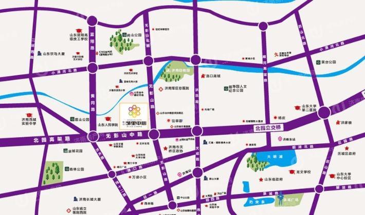 区位图