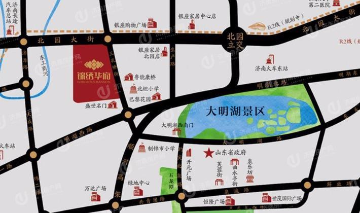区位图