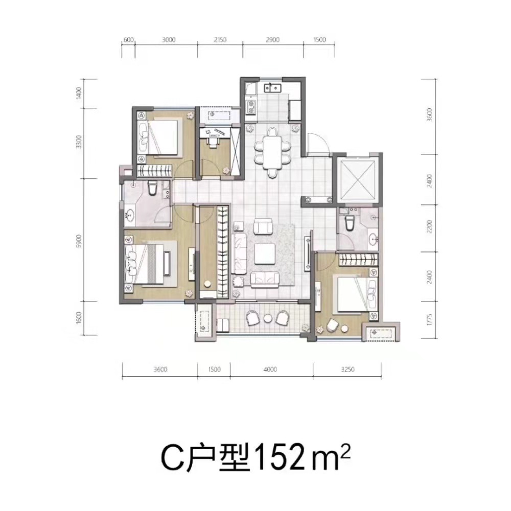 新品加推 单价14999 额外送5万家电礼包 车接车送看房