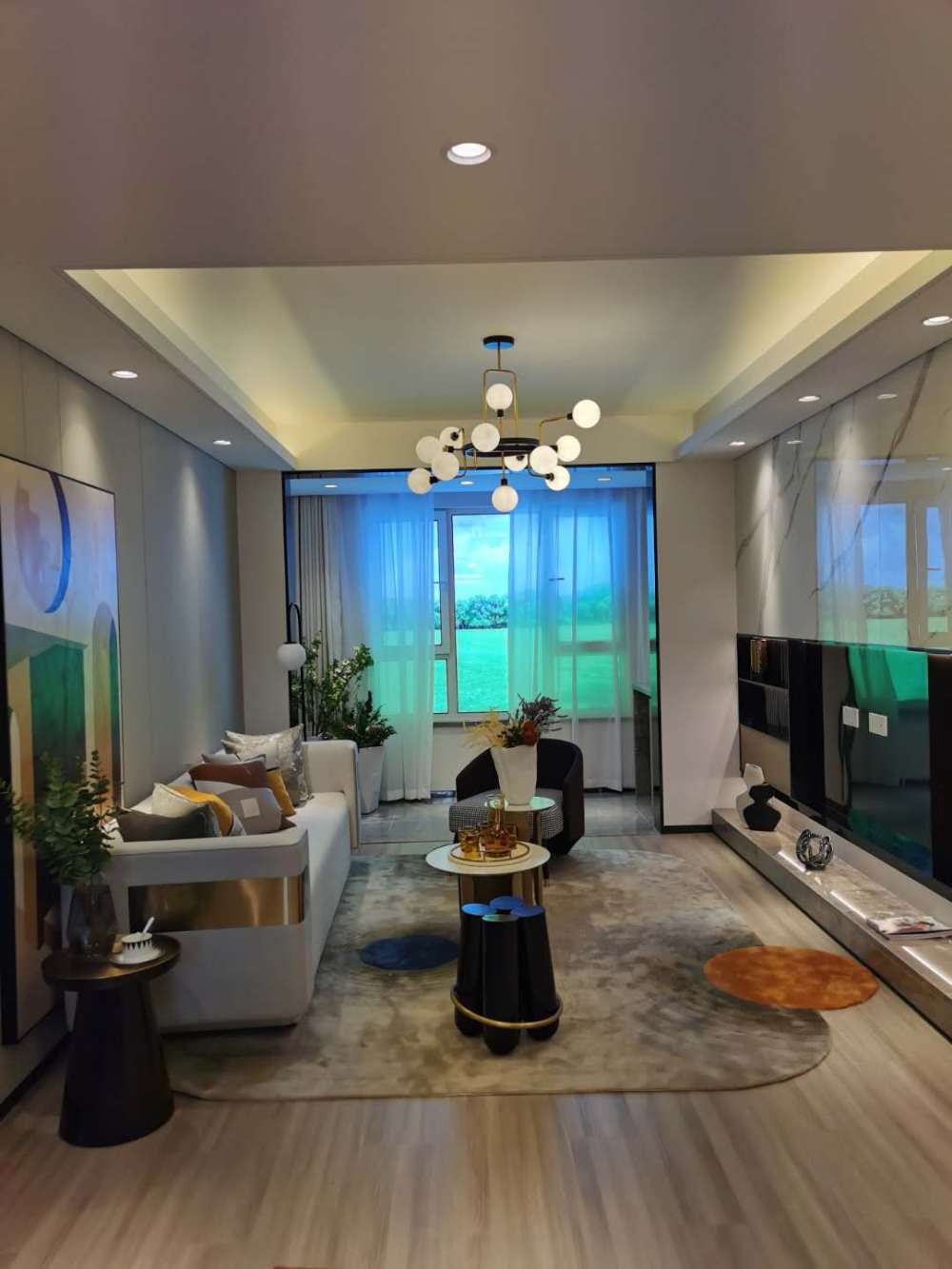 西棠观樾 新推出105平小三室 两室客厅朝阳采光好 带连廊 通透性好