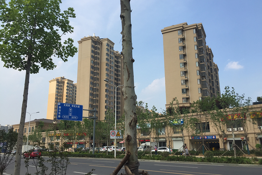 沿街商铺实景图（2017.6.20）