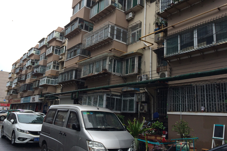 【高清组图】雨后探访泉城路大社区——明湖小区