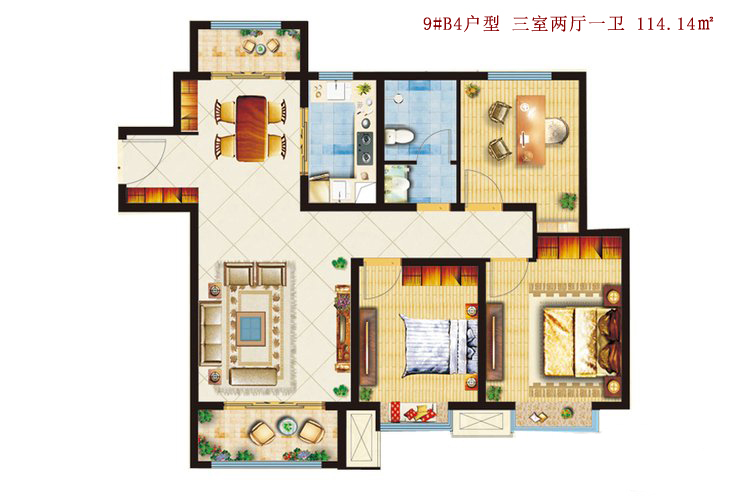 鑫苑世家公馆户型图