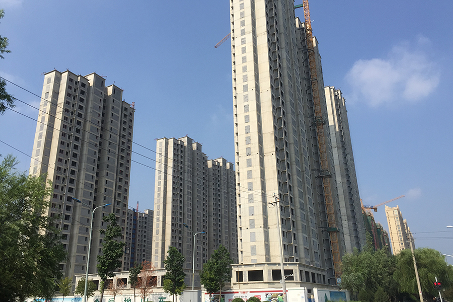 绿地新里香榭丽公馆东组团施工现场图（2017.7.21）