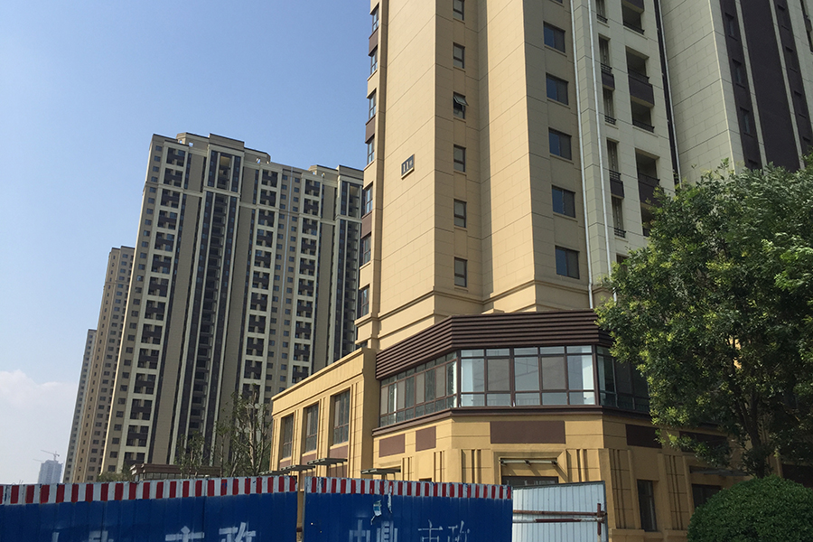 绿地新里香榭丽公馆西组团社区实景图图（2017.7.21）