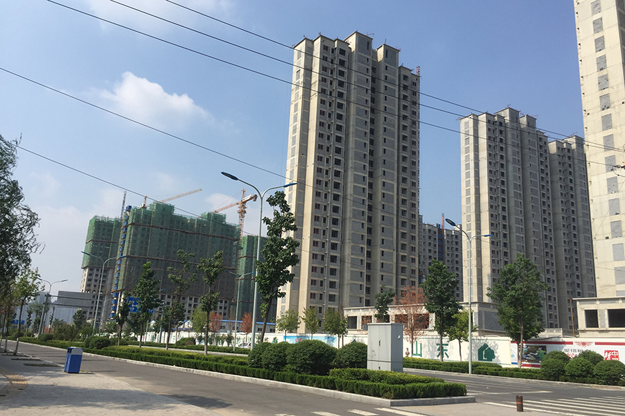 绿地新里香榭丽公馆东组团施工现场图（2017.7.21）