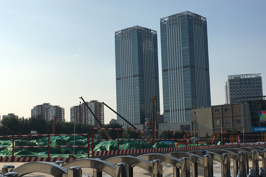 【高清组图】西部商圈又添一综合体——苏宁广场