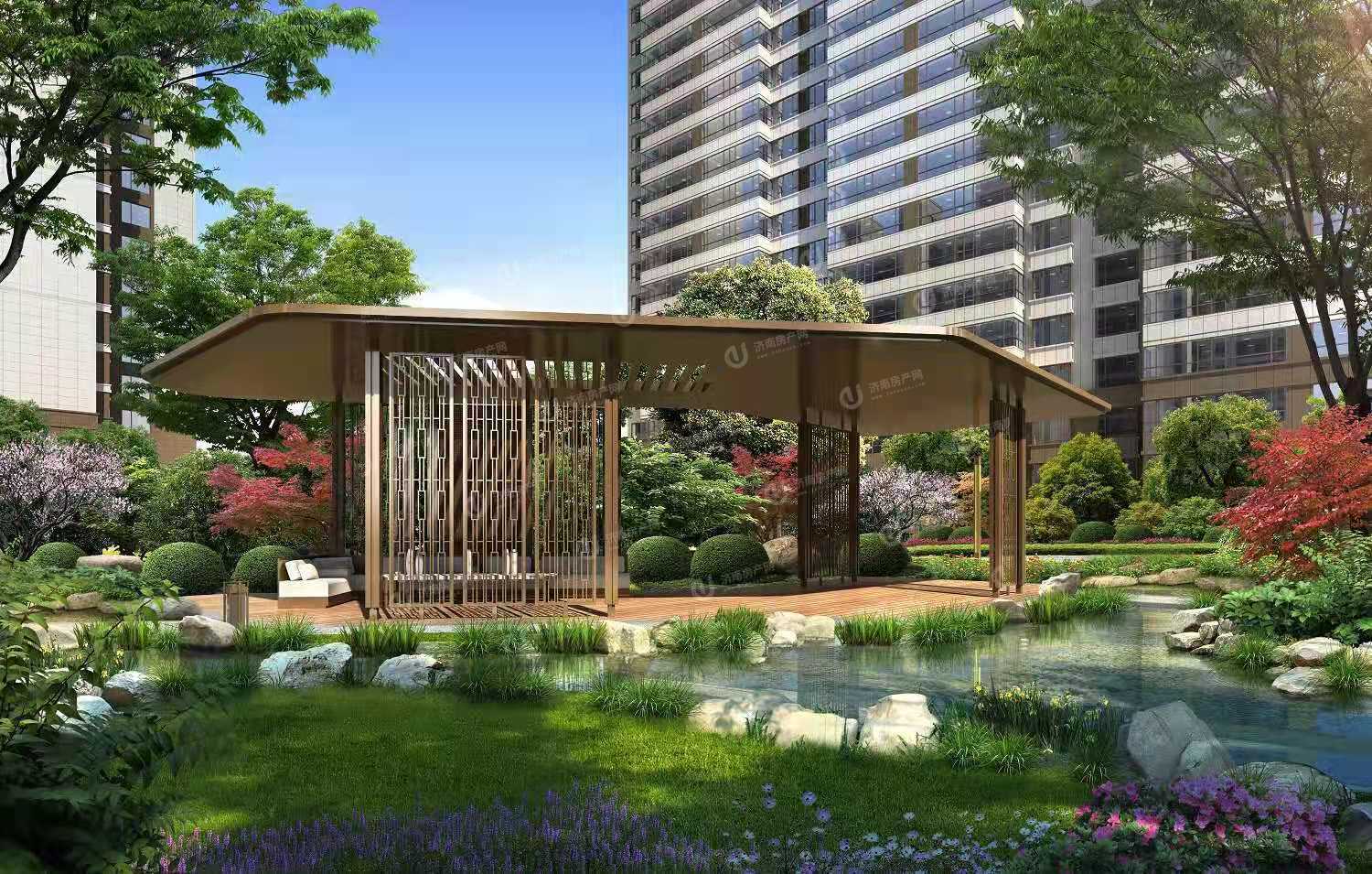 科技住宅新体验 中国铁建梧桐苑 华山山湖景观房 一年四季在身旁
