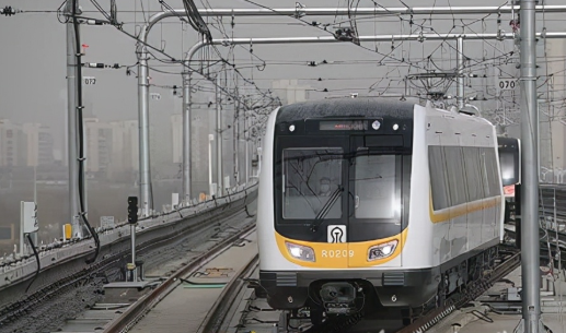 济南地铁4号线列车图片